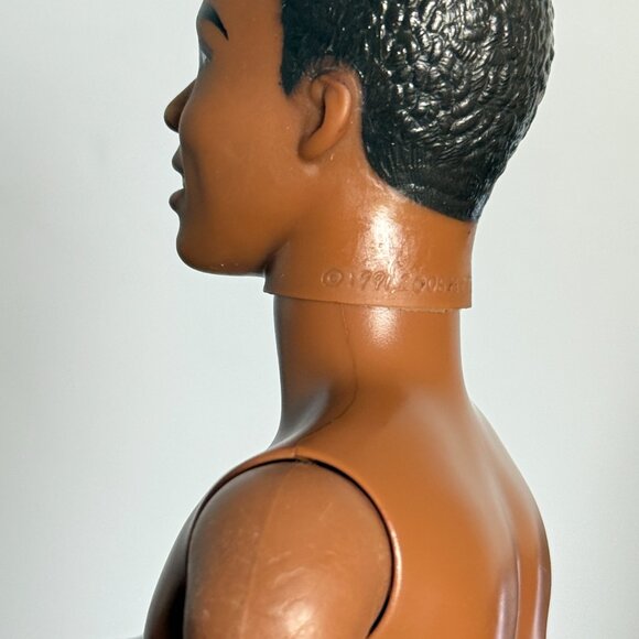 Barbie Water Play Steven Doll 1991 - 2010 African American Nude Boy Man Doll 12” - Picture 5 of 11